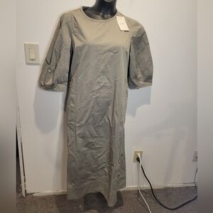 Everlane Women's Midi Dress in Olive